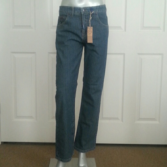LRG 80's Style Striped Jeans~Unisex - Picture 2 of 5